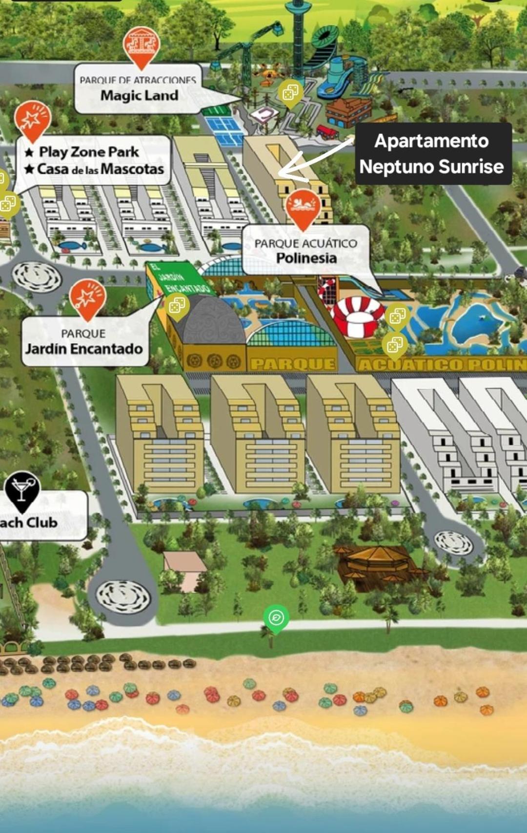 Apartamento Neptuno Sunrise Magic World أوروبيسا ذيل مار المظهر الخارجي الصورة